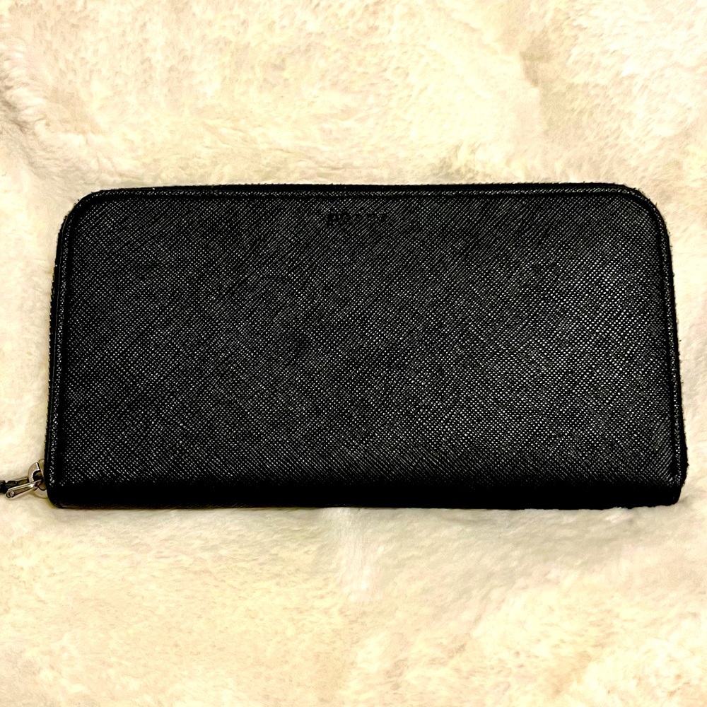 Authentic Prada - Black Continental Wallet 2018